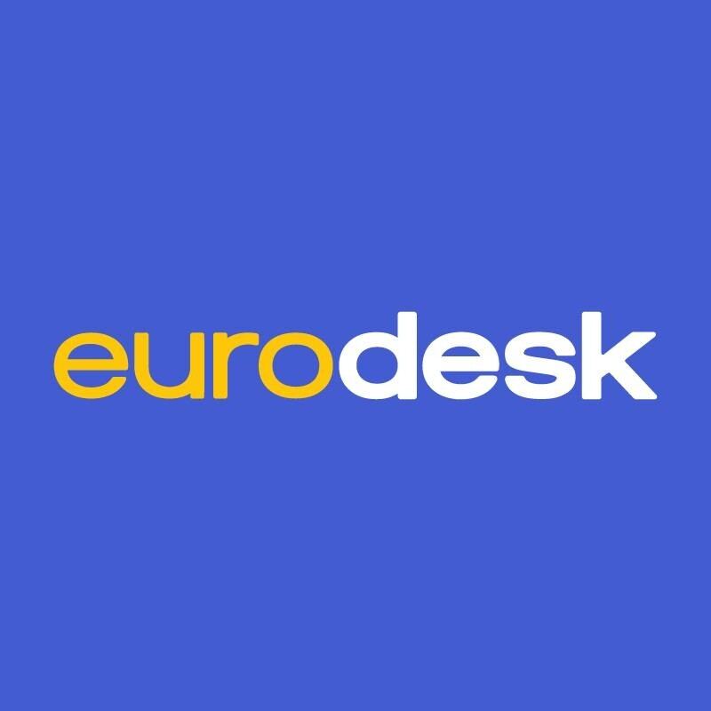 Logo di Eurodesk, la Rete Europea di informazione per i giovani