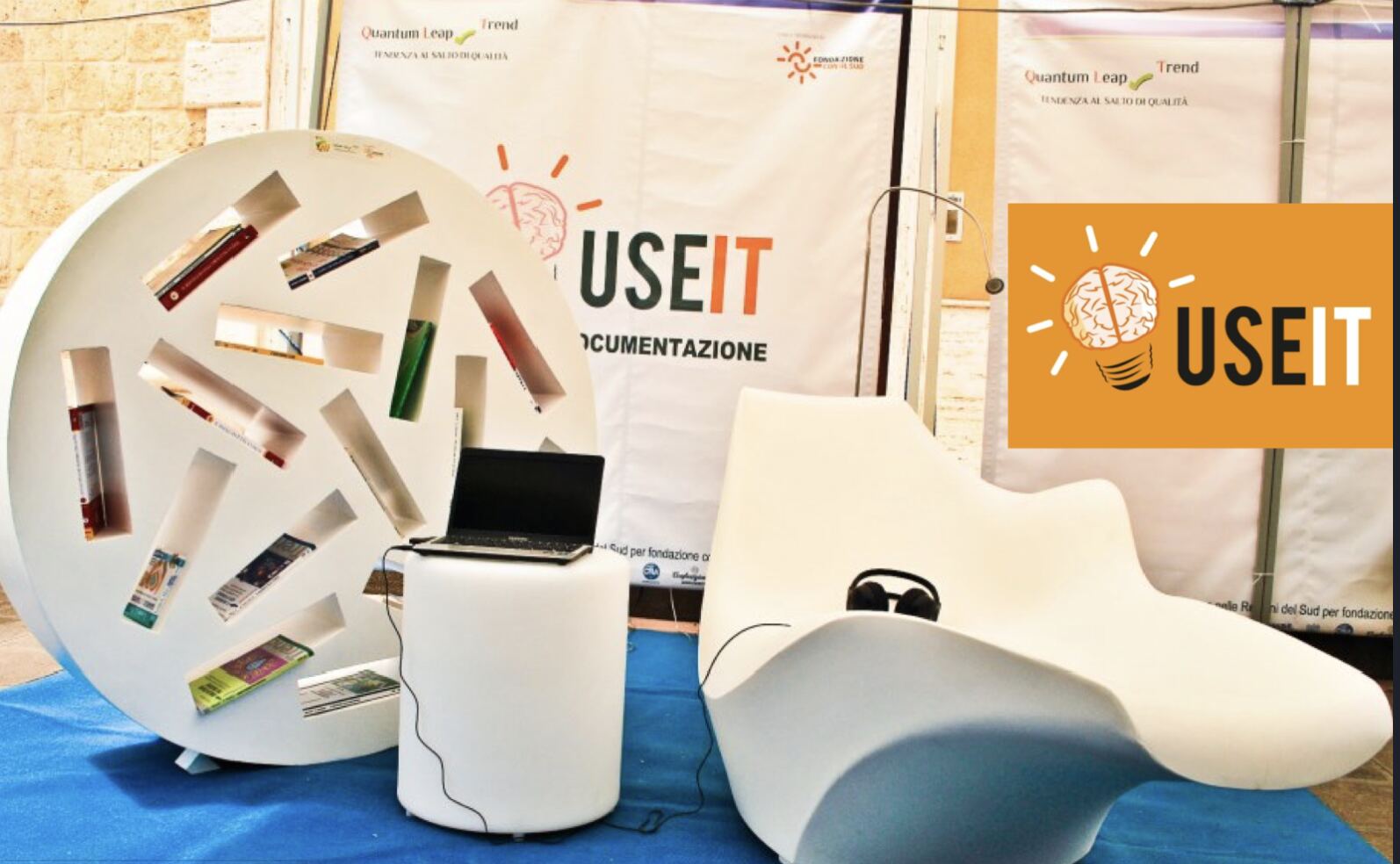 Stand USEIT - Centro di documentazione a Campobello di Licata